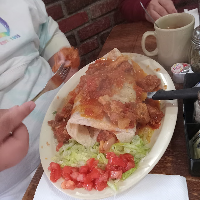 Hollenbeck Burrito w Carne Asada Burrito