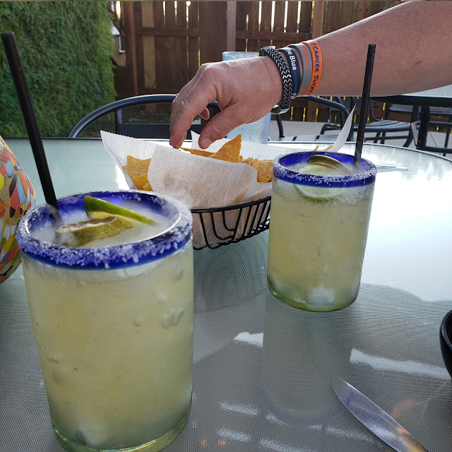 Patron Texas Margarita with Dry Ice