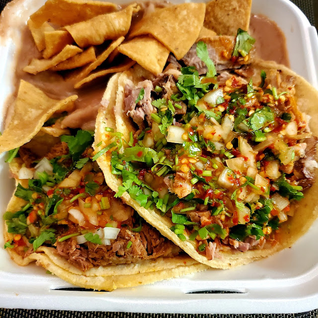 Two Taco Combination Carne Asada