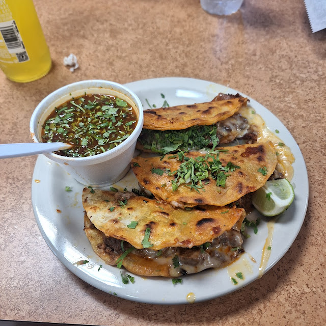 Birria Tacos with Consommé