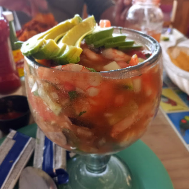 Costel De Camaron Con Pulpo