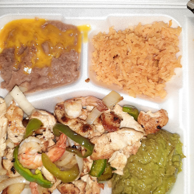 Chicken and Shrimp Fajitas