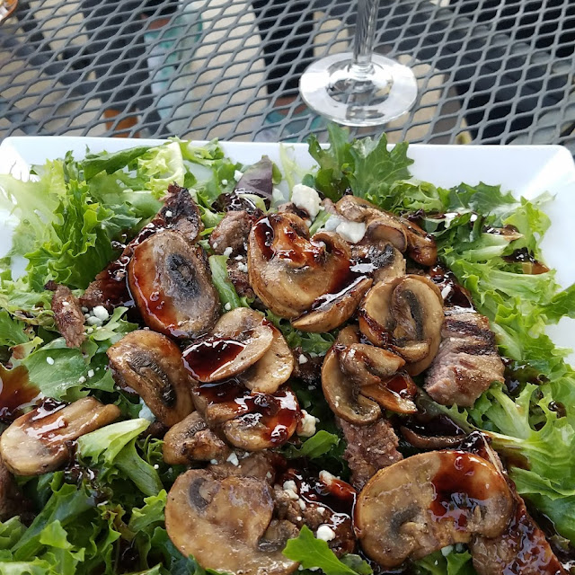Steak and Mushroom Salad