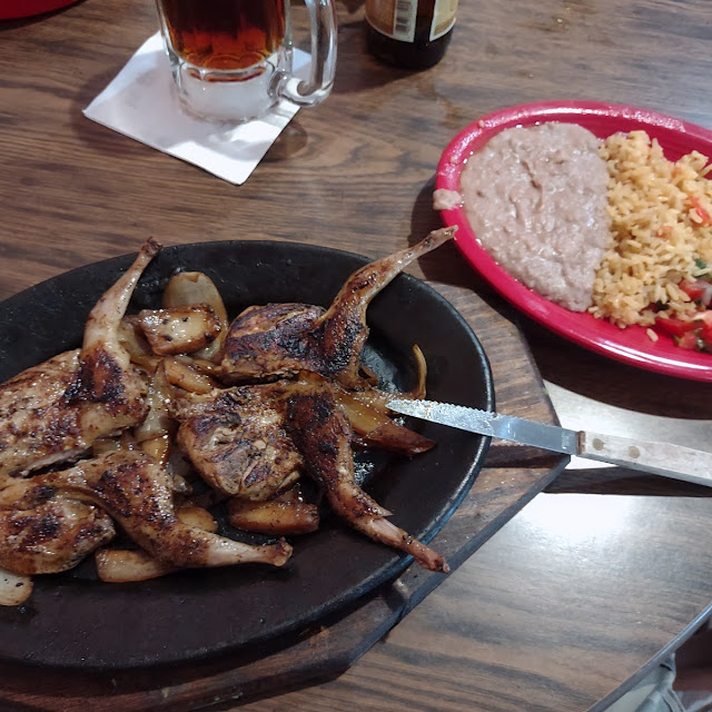 Quail a La Mexican