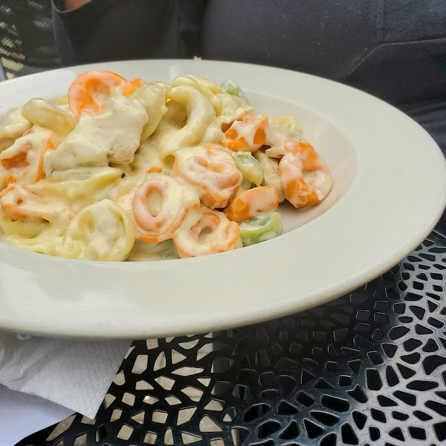 Tortellini with Chicken Alfredo Sauce