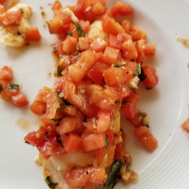 Salmon Bruschetta