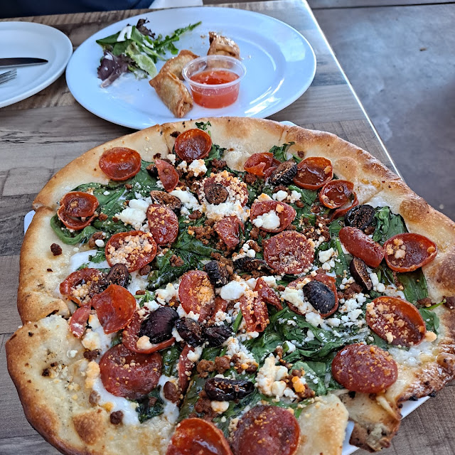 Fig Pig Goat Pizza