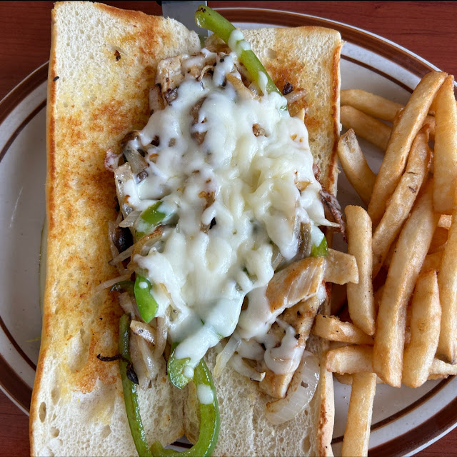 Chicken Philly with Fries