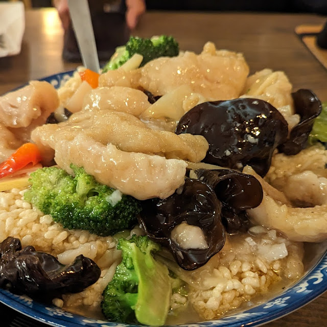 Black Tree Mushroom with Chicken Fish Fillet