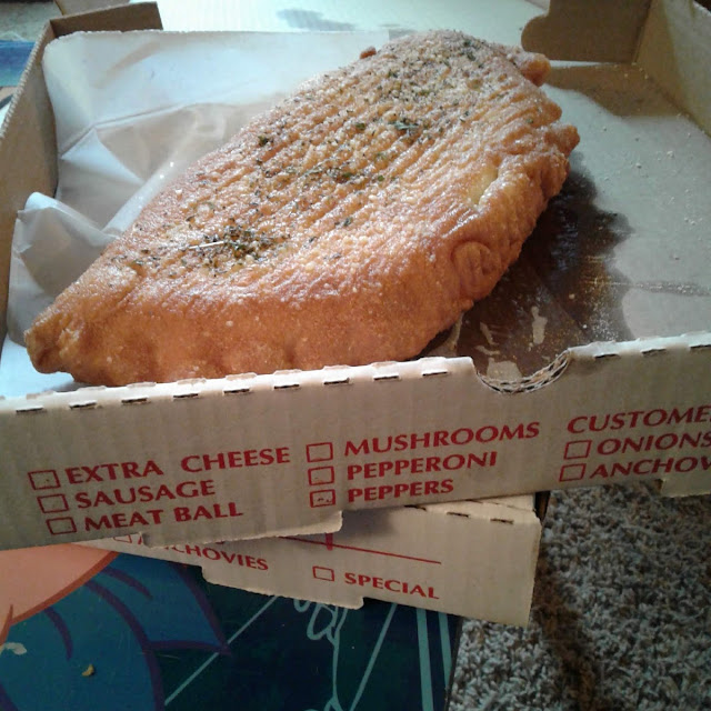 Deep Fried Calzone