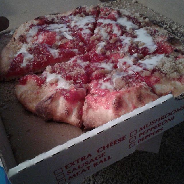 Cherry Dessert Pizza