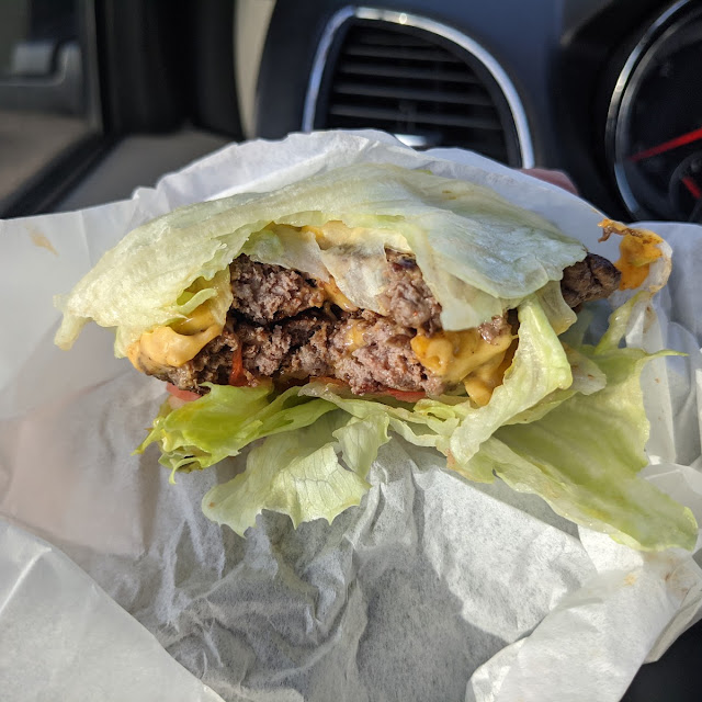 Double Cheese Burger Lettuce Wrap