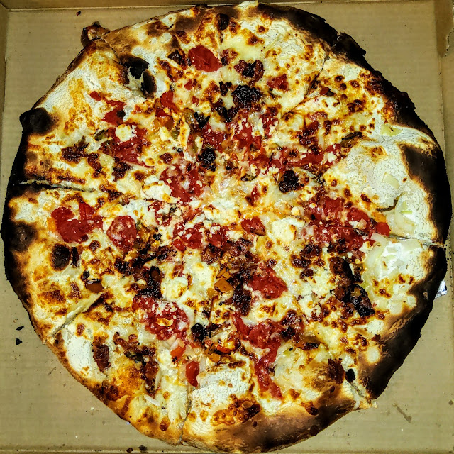 Goat Cheese & Bacon Pizza