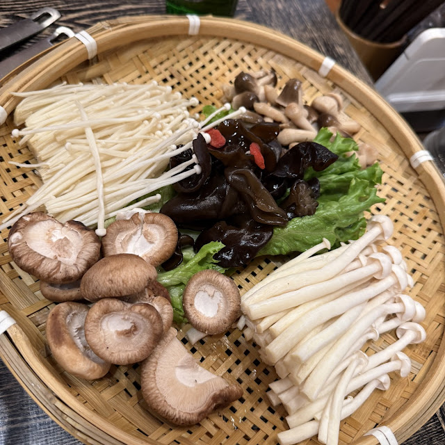 mushroom platter 生菌菇拼盘