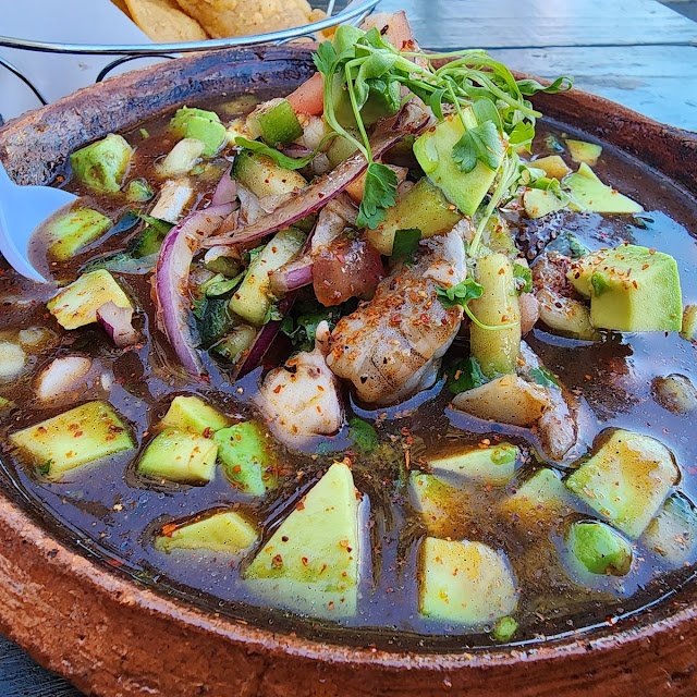 Shrimp and Octopus Cocktail