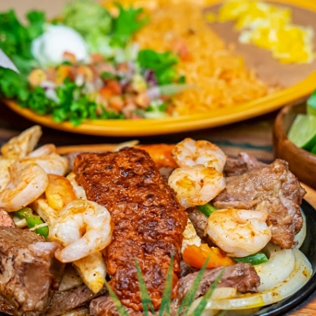 Fajita Texas Steak Chicken Shrimp