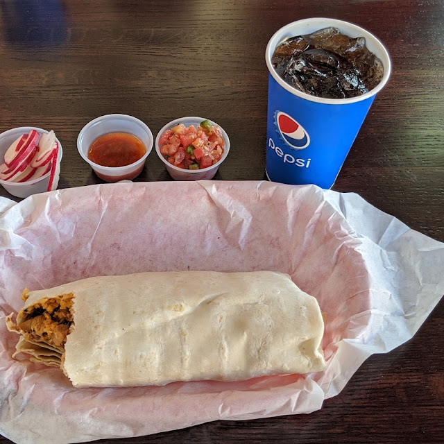 Grilled Fiesta Chicken Burrito
