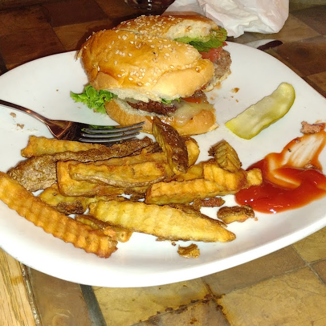 Cheeseburger and Fries