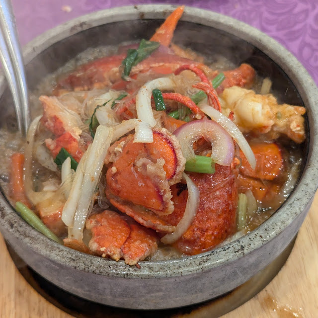 Lobster & Vermicelli w Satay Sauce Casserole