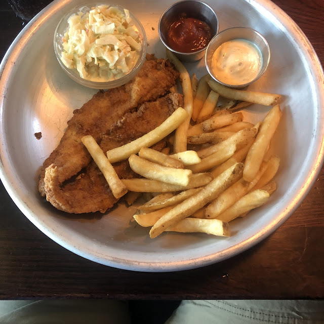Fried Flounder and Shrimp