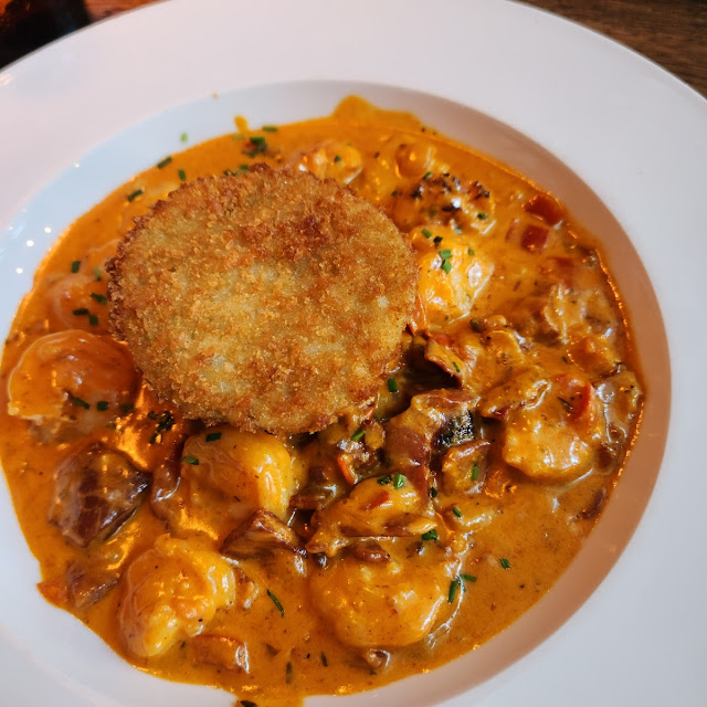 Shrimp and Polenta
