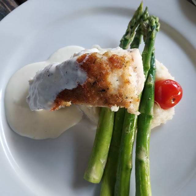 Parmesan-Crusted Grouper