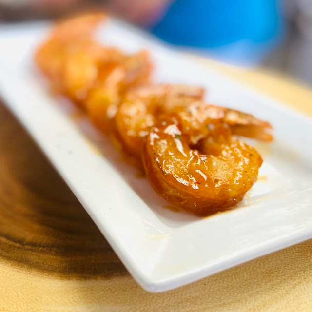 Bourbon Pineapple Shrimp