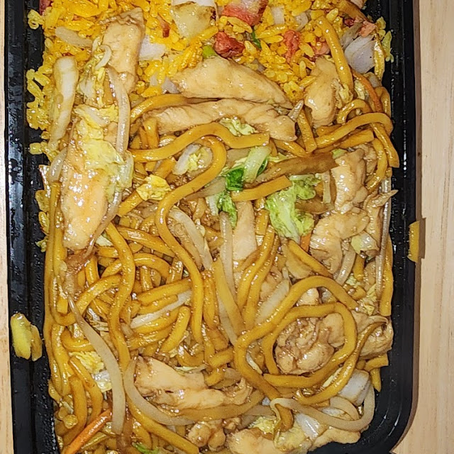 Chicken Lo Mein Combo Fried Rice