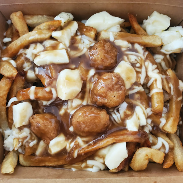 Poutine with Popcorn Chicken