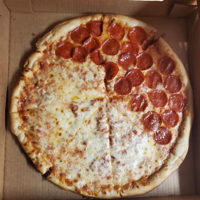 Extra Cheese and Pepperoni Pizza
