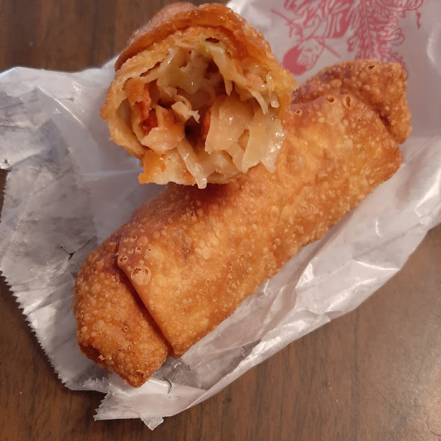 Roast Pork Egg Roll