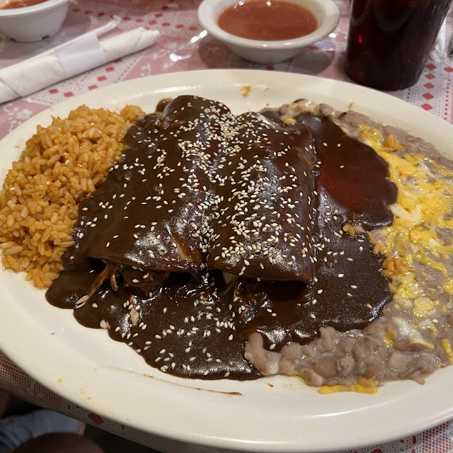 Mole Enchiladas