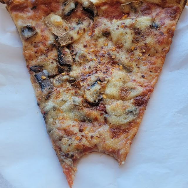 Sicilian Cheese Pizza Slice Sausage
