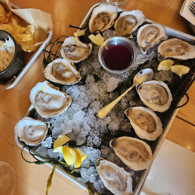 Local Oysters on the Half Shell