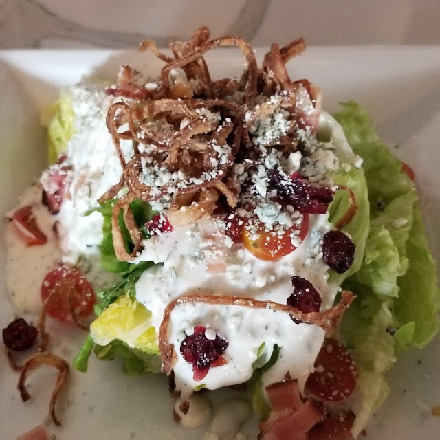 Crisp Blue Cheese Wedge Salad