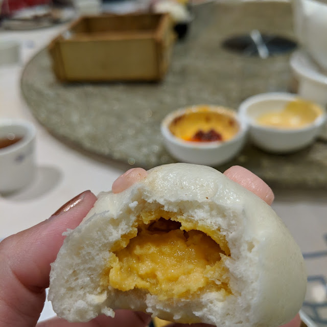 Steamed Egg Yolk Bun