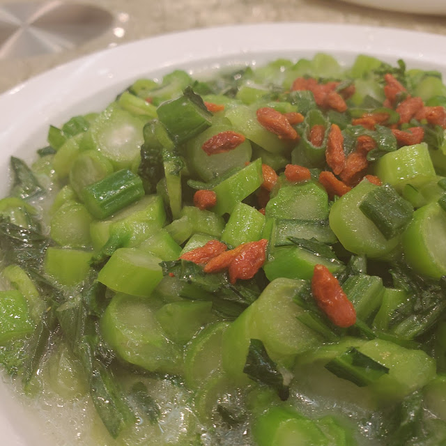 Boil Chinese Broccoli Boiled Okra