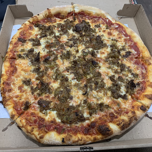 Cheesesteak Pizza