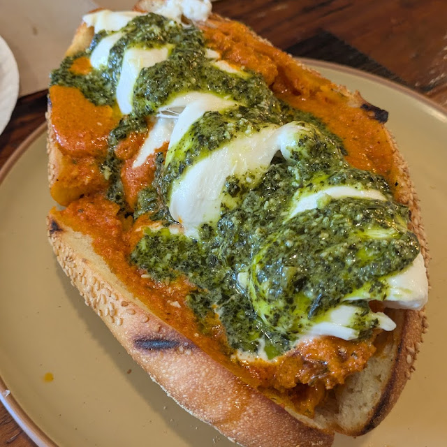 Chicken Vodka Burrata Hero