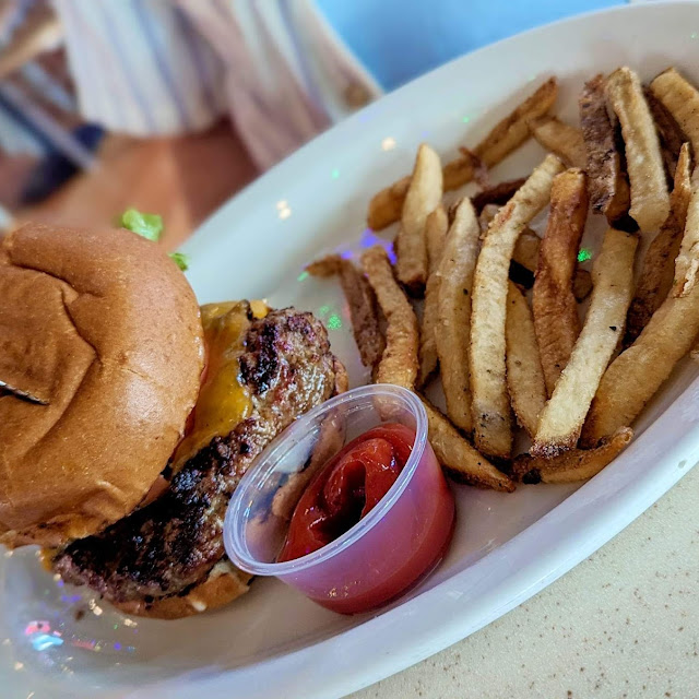Hamburger and Fries