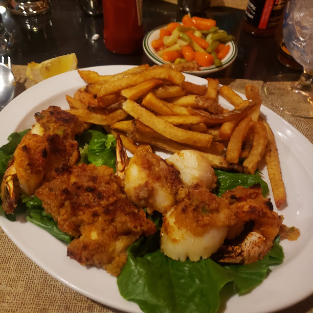 Shrimp an Scallops Casino