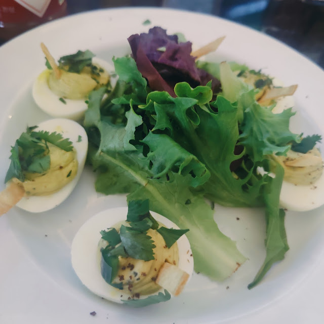 Avocado Deviled Eggs