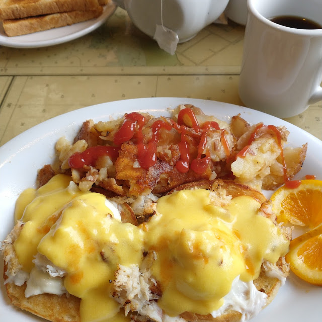 Crab Eggs Benedict