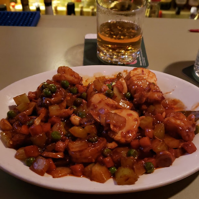 Kung Pow Shrimp and Scallop