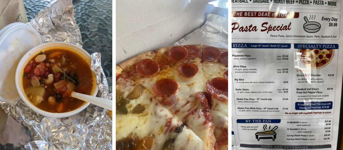 Gina's Carry Out Favorites