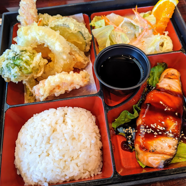 Salmon Teriyaki Mix Tempura
