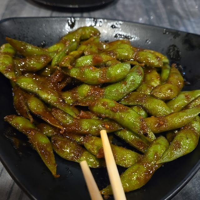 Garlic Edamame