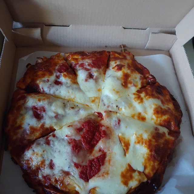 Double Pepperoni Extra Sauce Extra Cheese Pizza