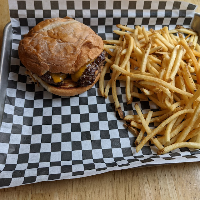 Cheeseburger and Fries