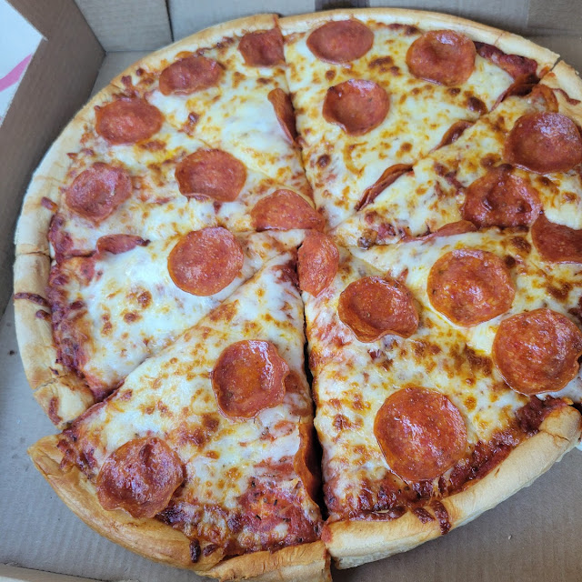 Large Beef Pepperoni Pizza